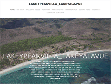 Tablet Screenshot of lakeyalavue.com